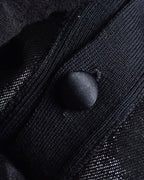 "JIL SANDER" Glitter jacquard V-neck cardigan