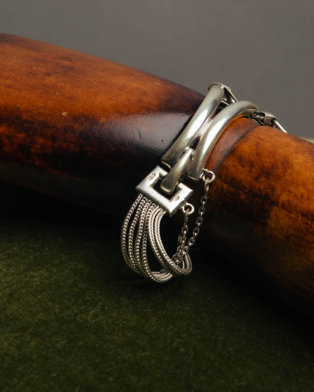 -SPECIAL- “HERMÈS” 70’s-90’s Étrier multi chain bracelet