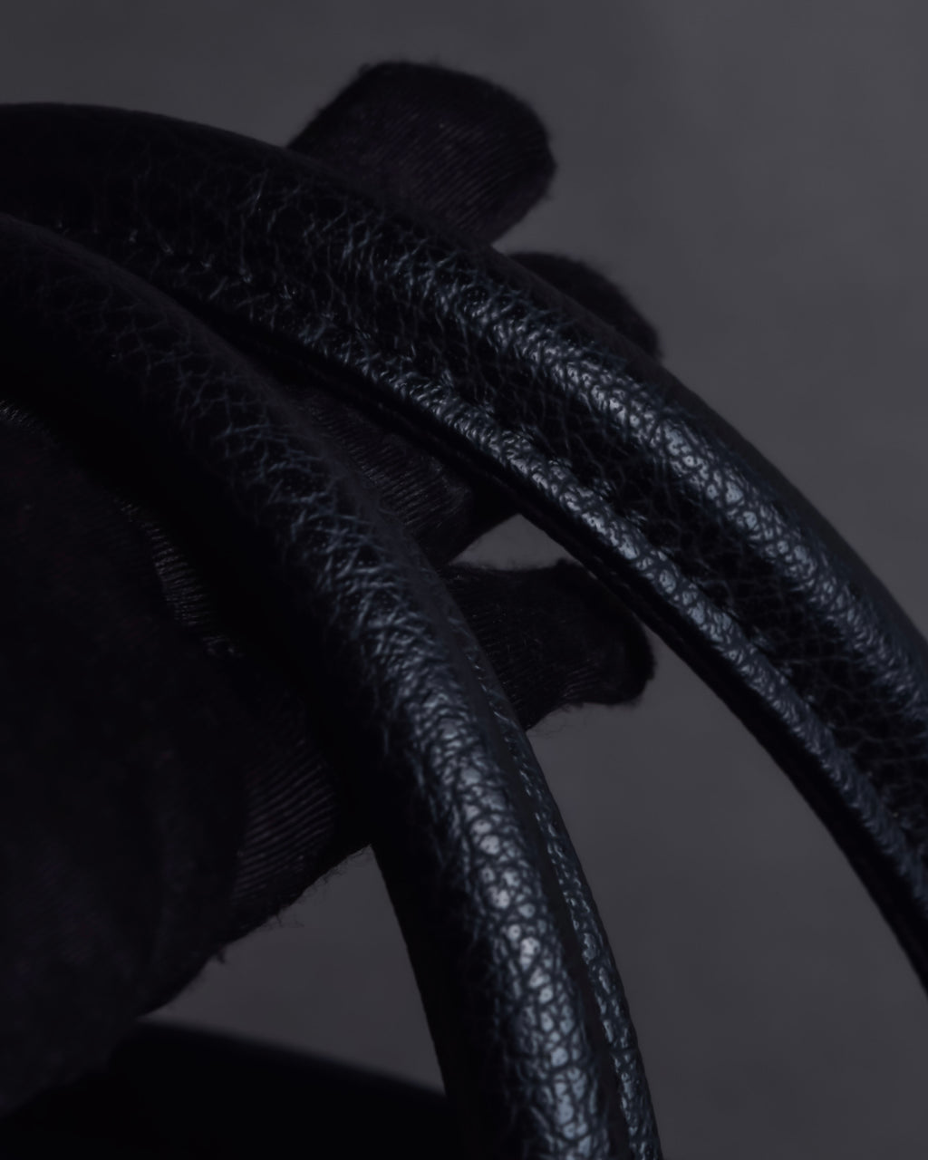 "Rudolph Valentino" Striped nylon combination 2-way boston bag