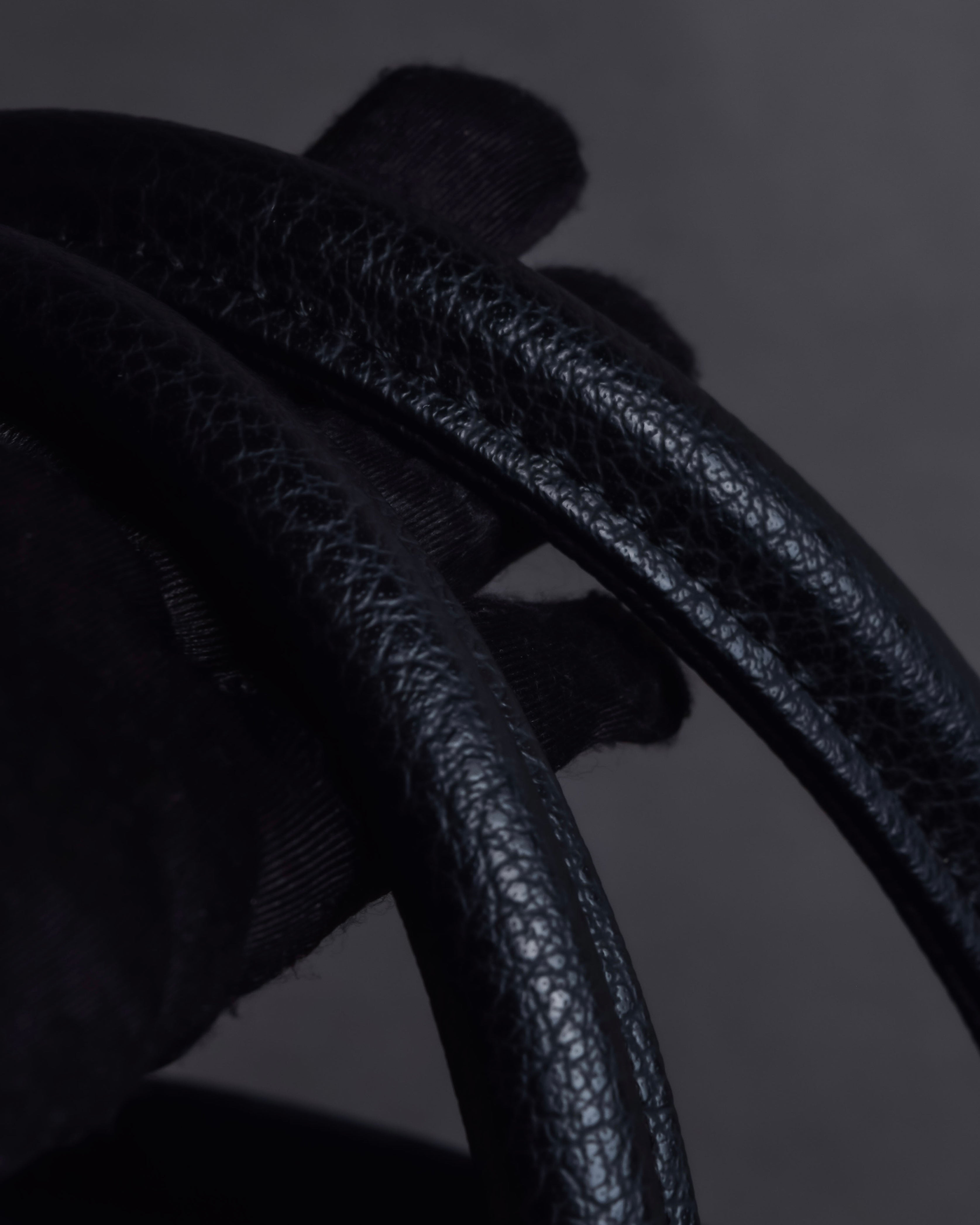 "Rudolph Valentino" Striped nylon combination 2-way boston bag