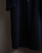 "FENDI" 100% wool oversized maxi length chester coat