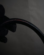 “pierre cardin” 80’s-90’s Ostrich leather structured doctor bag