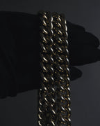 -SPECIAL- "GUCCI" Michele-era floral padlock design chain shoulder bag