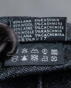 "PRADA" Heather gray wool narrow neck tie