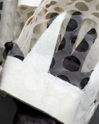 "MAISON MARGIELA" 20SS Polka dot tulle layered skirt