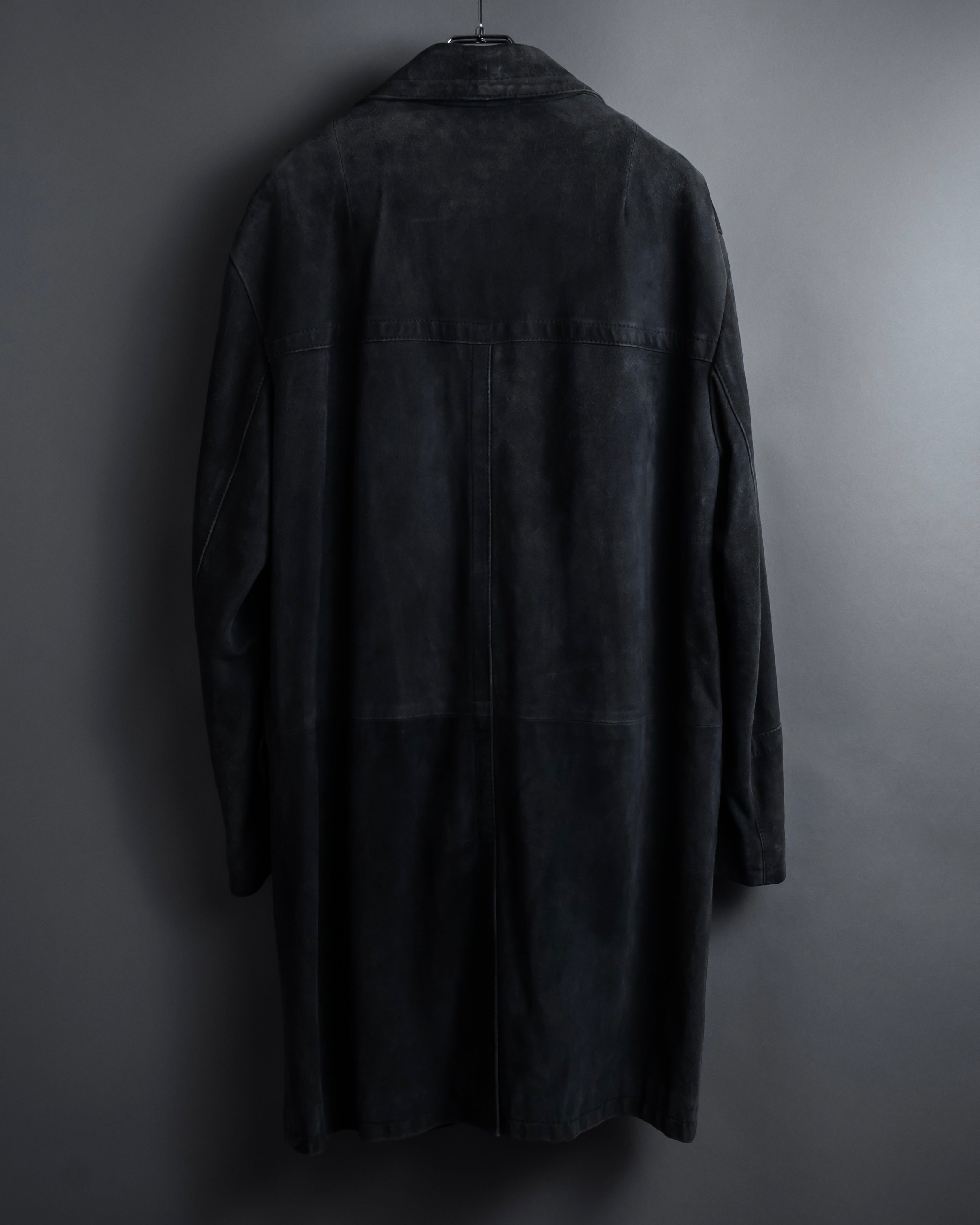 -SPECIAL- "GUCCI" 1998's-01's Tom Ford period beautiful faded suede long coat