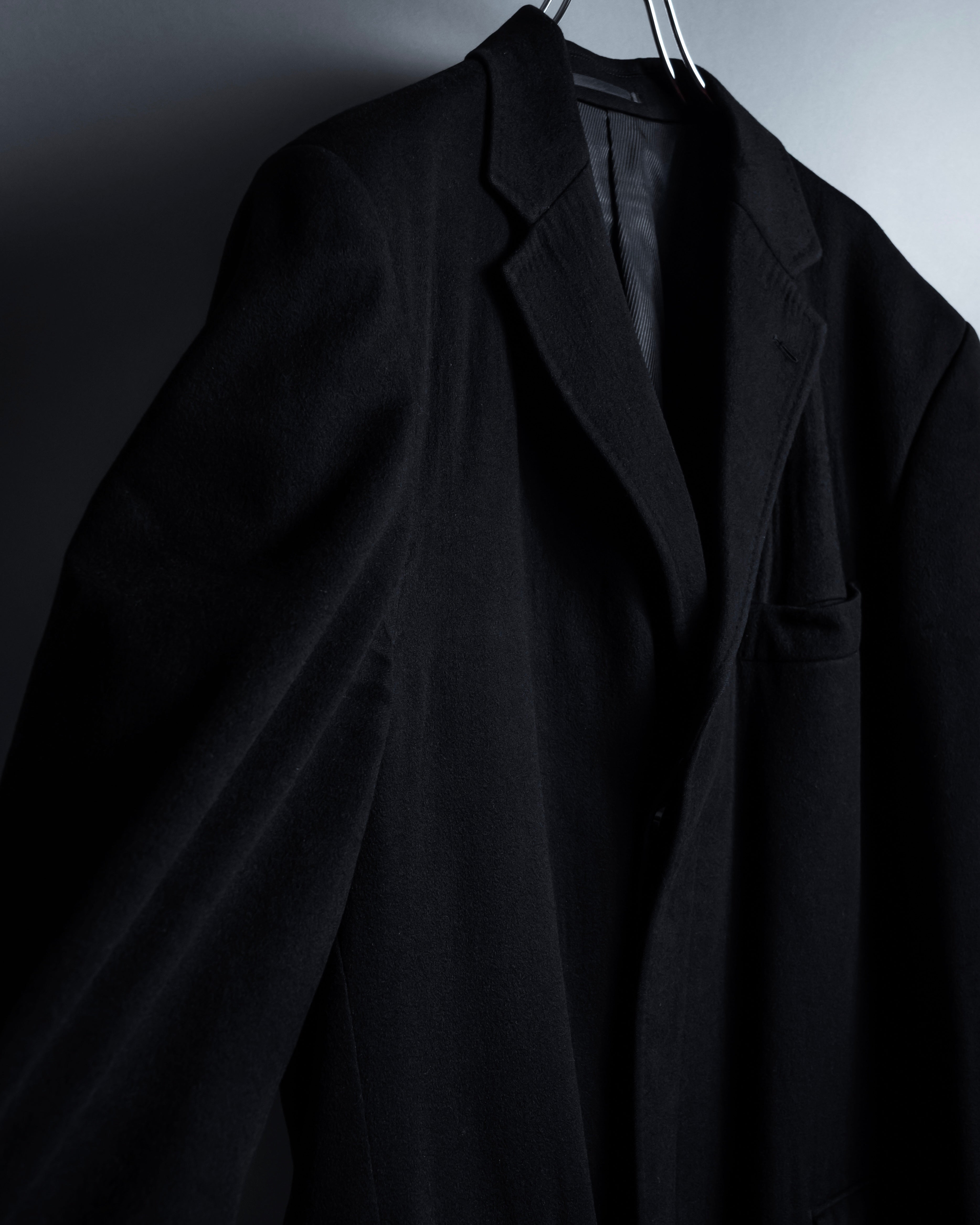 "Ermenegildo Zegna" Drapey finish 100% cashmere cloth chester coat