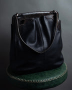 "Cartier" Marcello de Cartier python leather combination bag