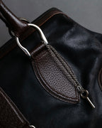 "BALENCIAGA" Circle lock design leather doctor bag