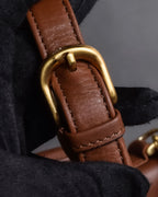 "BALENCIAGA" Water repellent flap square leather bag