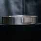 "GUCCI" Border motif silver bangle