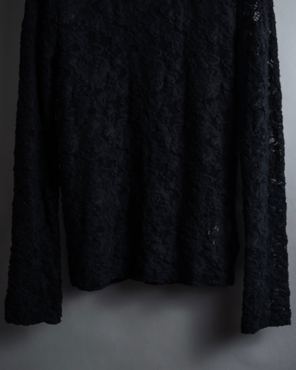 "COMME des GARCONS" 20SS Floral motif lace pullover