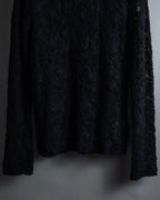 "COMME des GARCONS" 20SS Floral motif lace pullover
