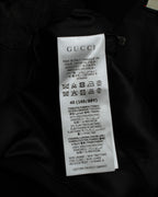 "GUCCI" Michele period stand collar modified design tailored jacket
