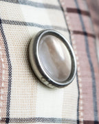 "GUCCI" Floral and checkered western shirt