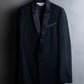 "GIVENCHY" Satin lapel switching design tailored jacket