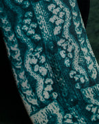 "JEAN PAUL GAULTIER" Trompe l'oeil design silk neck tie