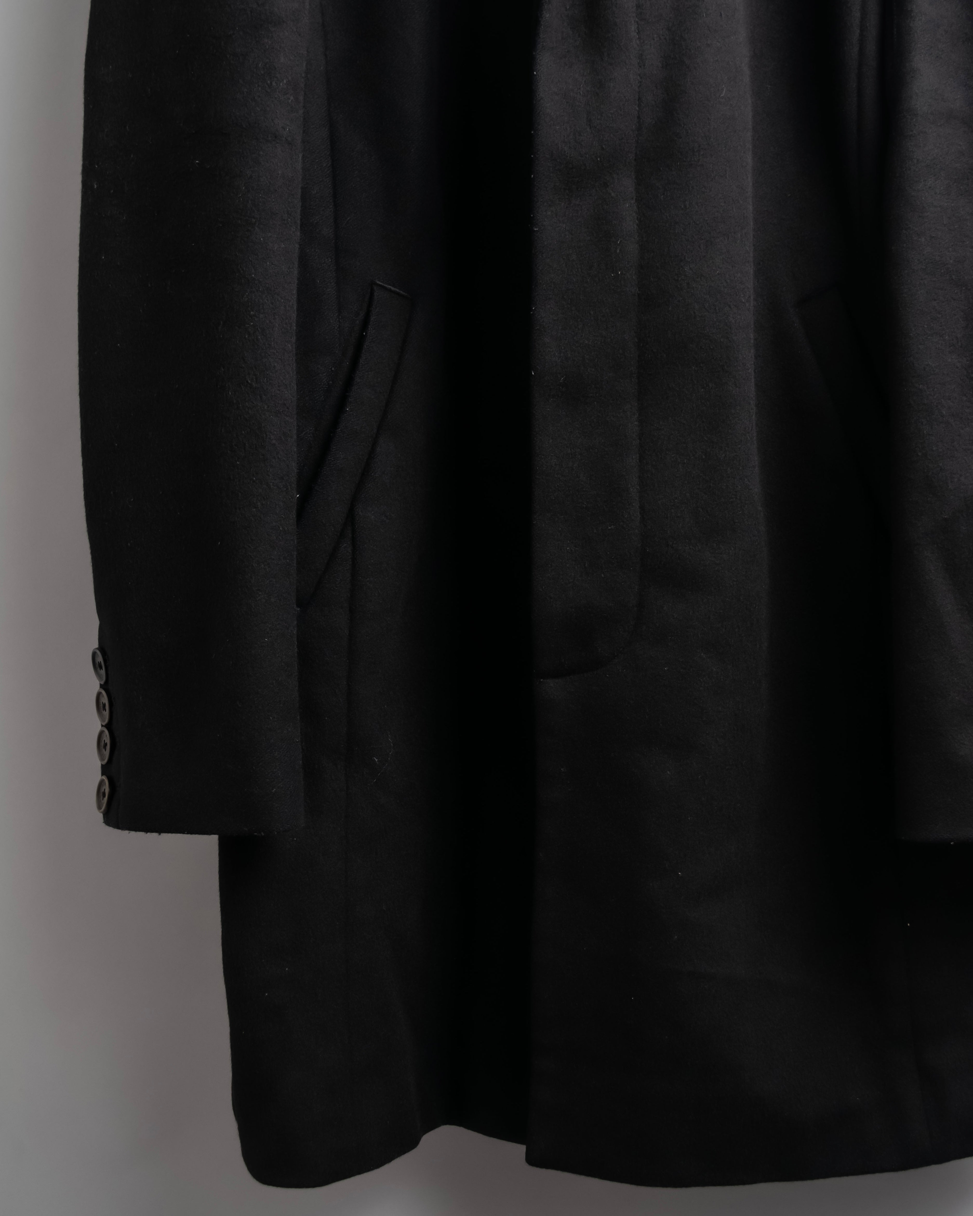 "ARMANI EXCHANGE" Sloth latch design stand color mid-length coat