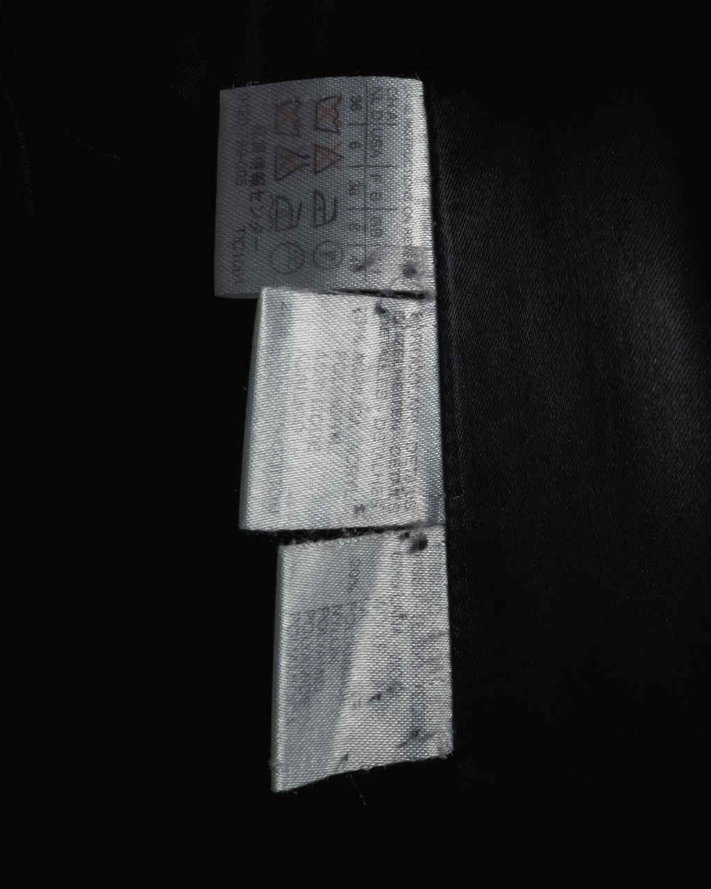 Abrigo con cuello de piel súper largo de los años 90-00 de MAX&Co.