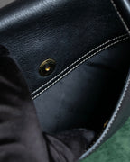 "Salvatore Ferragamo" Gancini motif design leather one-handle bag