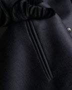 Vintage shoulder construction peak lapel tailored jacket