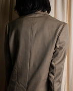 "MAISON MARGIELA" 13AW structured mid-length tailored coat