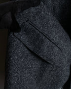 "THOM BROWNE" 3-button napped tweed tailored jacket