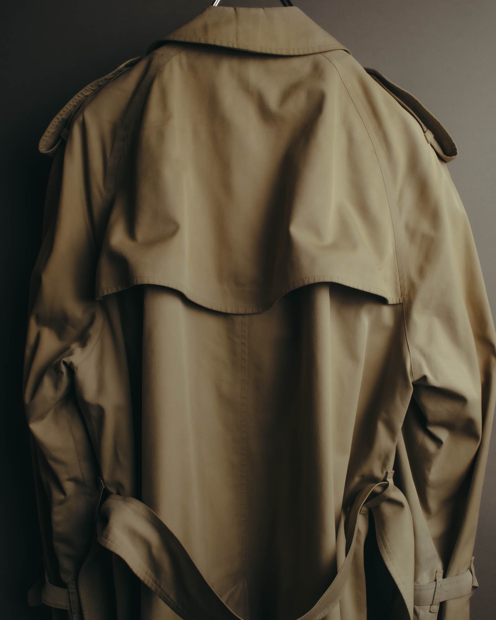 “BURBERRYS” 90’s classic cotton trench coat