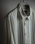 "GUCCI" Diamond jacquard striped shirt