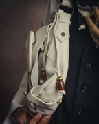 -SPECIAL- “Yves Saint Laurent” 2004-2011 Pilati era bow leather shoulder bag