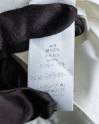 "CELINE" Combination color dress shirt