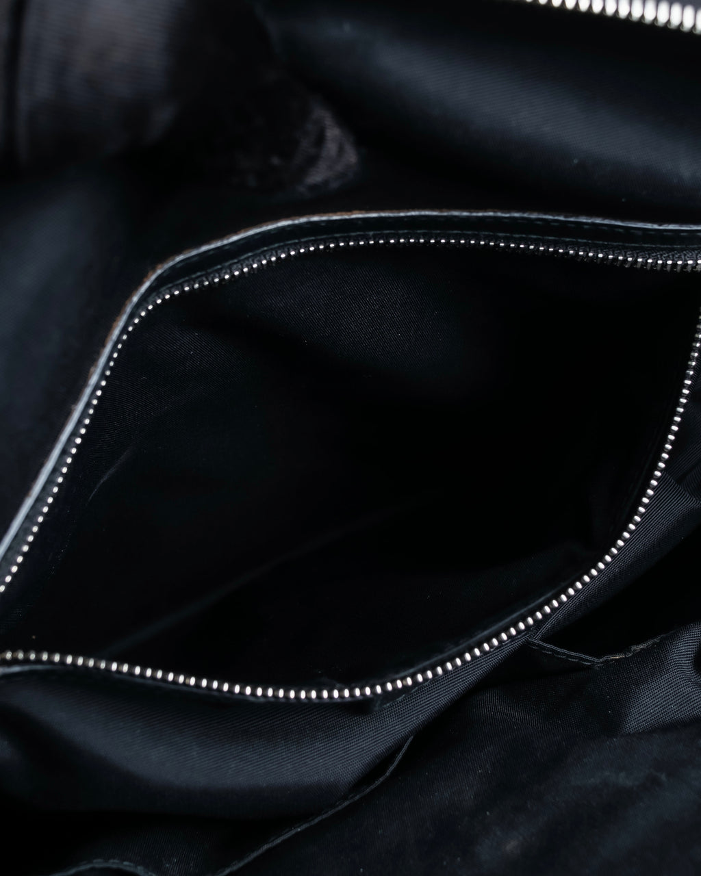 "Christian Dior" Karenina gathered design leather handbag