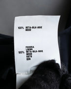 "FENDI" Gathered frill design sleeveless dress