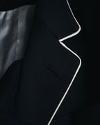 "GUCCI" 2015-2016 Piped tailored blazer