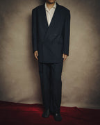 -SPECIAL- “Ermenegildo Zegna” 90’s-00’s high performance double-breasted set-up