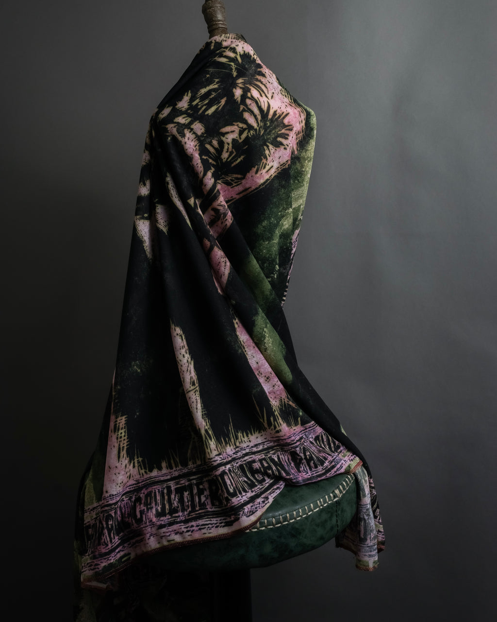 “Jean Paul Gaultier” Printed portrait large scarf