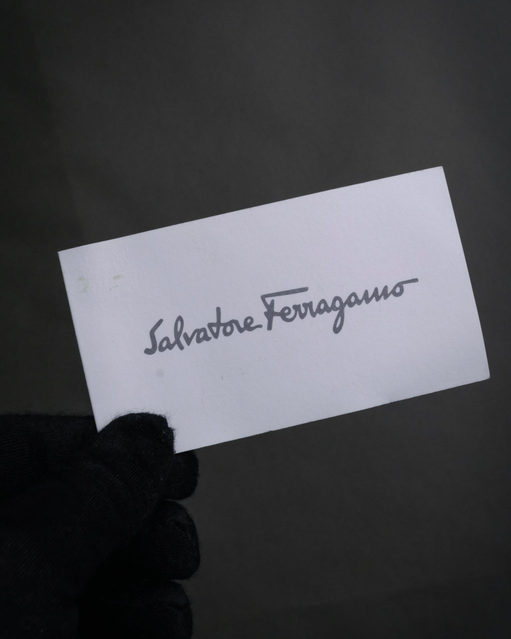 “Salvatore Ferragamo” 2000’s Gathered leather chain shoulder bag