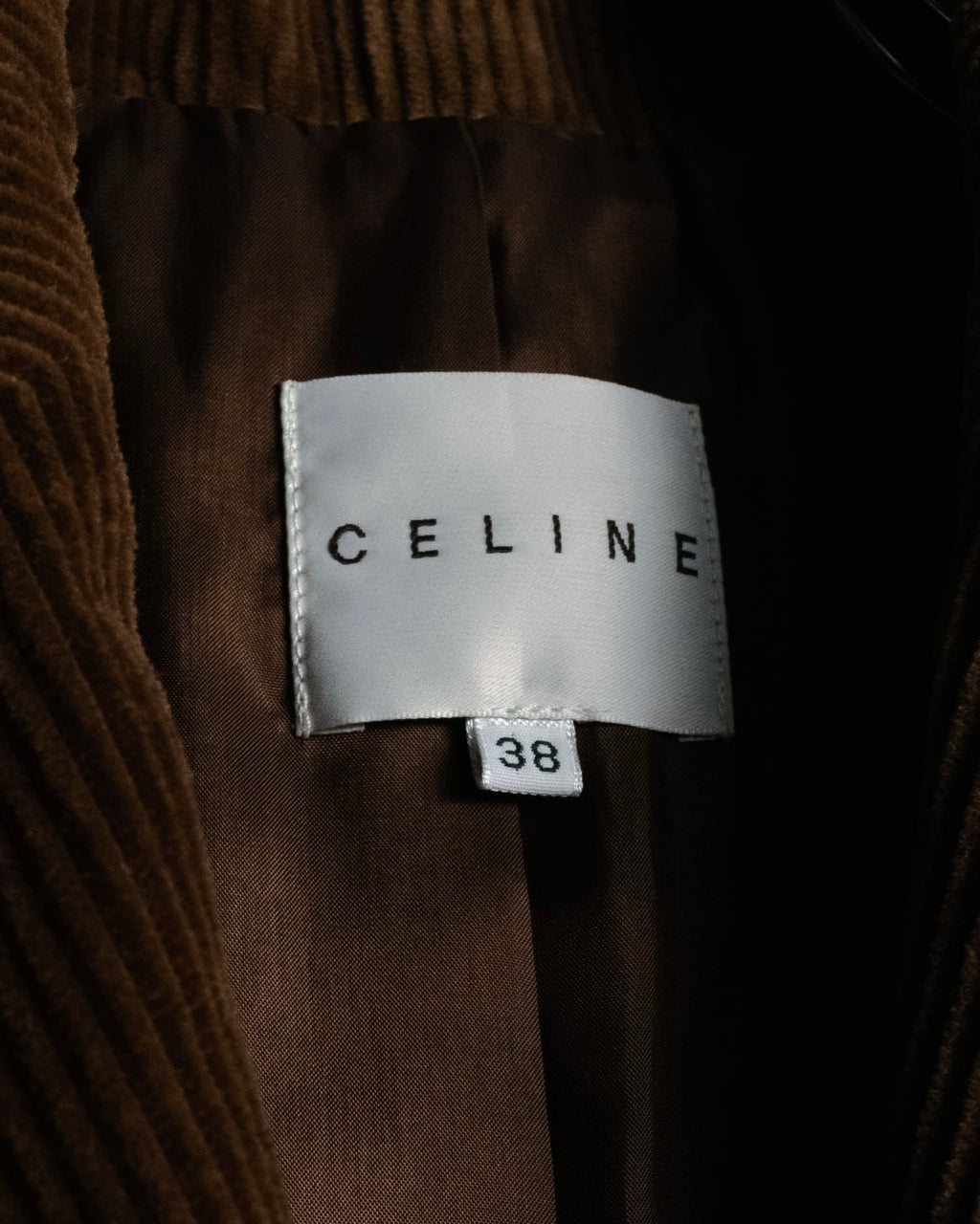 “CELINE” 2000’s corduroy tailored jacket