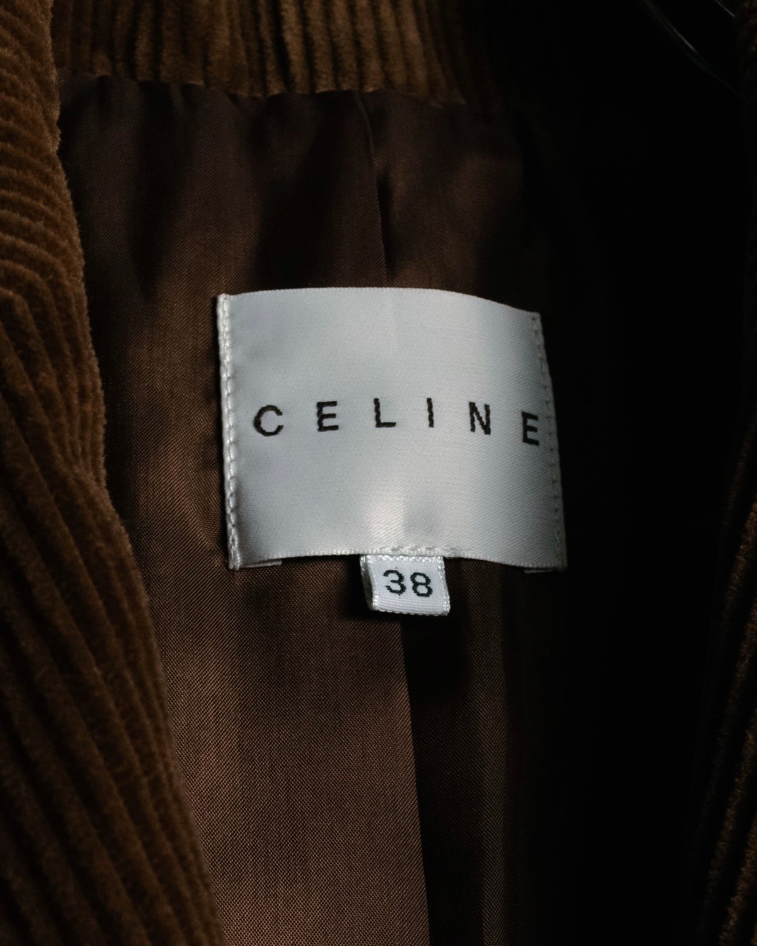 “CELINE” 2000’s corduroy tailored jacket