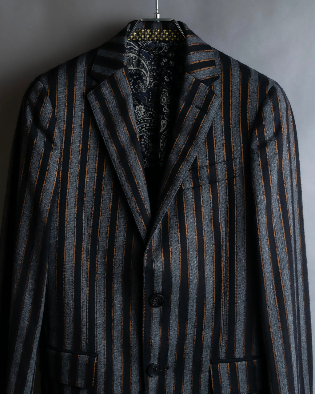 "ETRO" Multi-stripe tailored jacket
