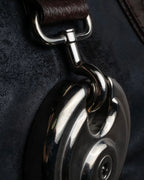 "BALENCIAGA" Circle lock design leather doctor bag