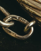 “Tiffany & Co.” 80’s-90’s Twisted bi-color chain cufflinks
