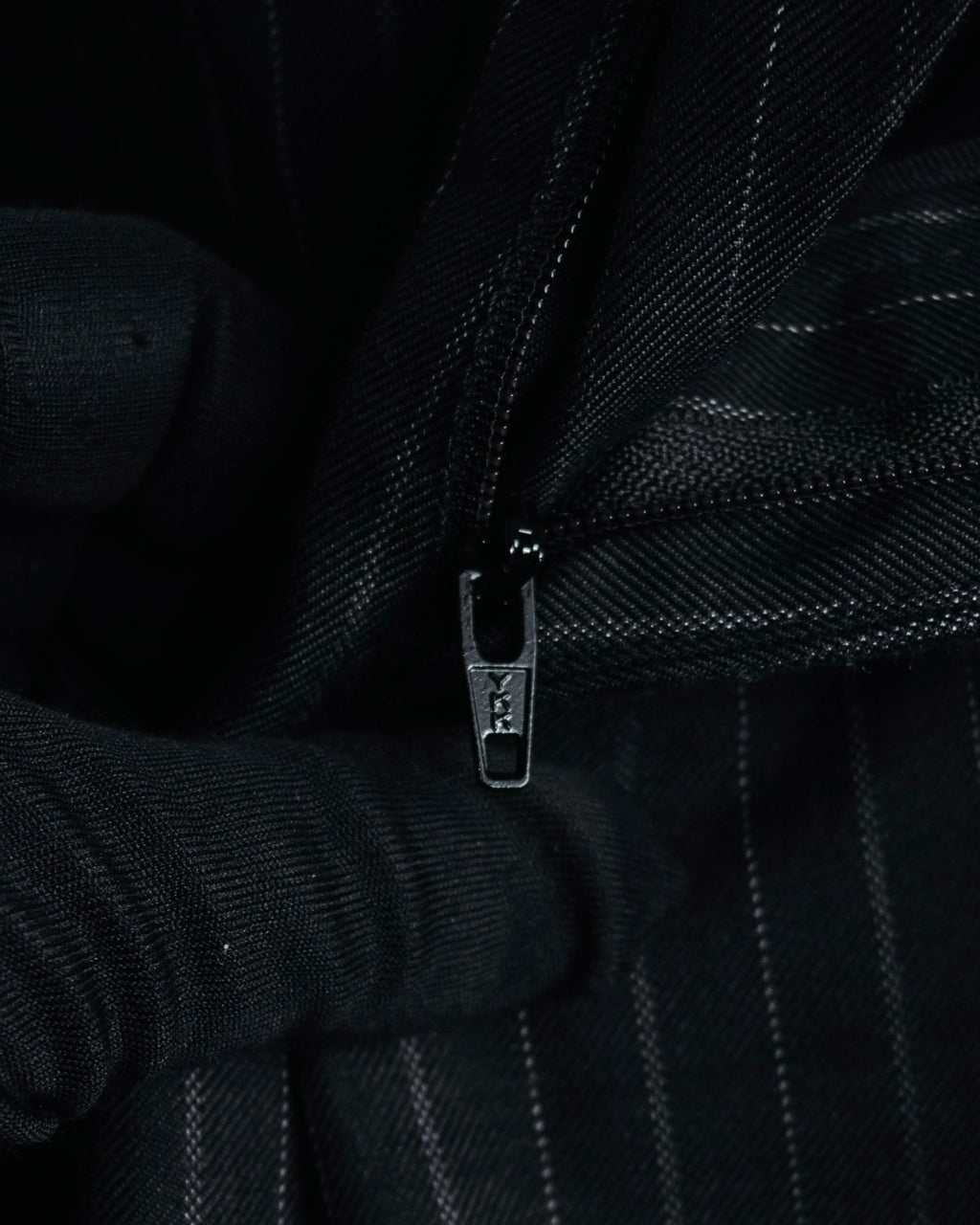 "GUCCI" 90’s-00’s signature hardware pinstripe wool slacks