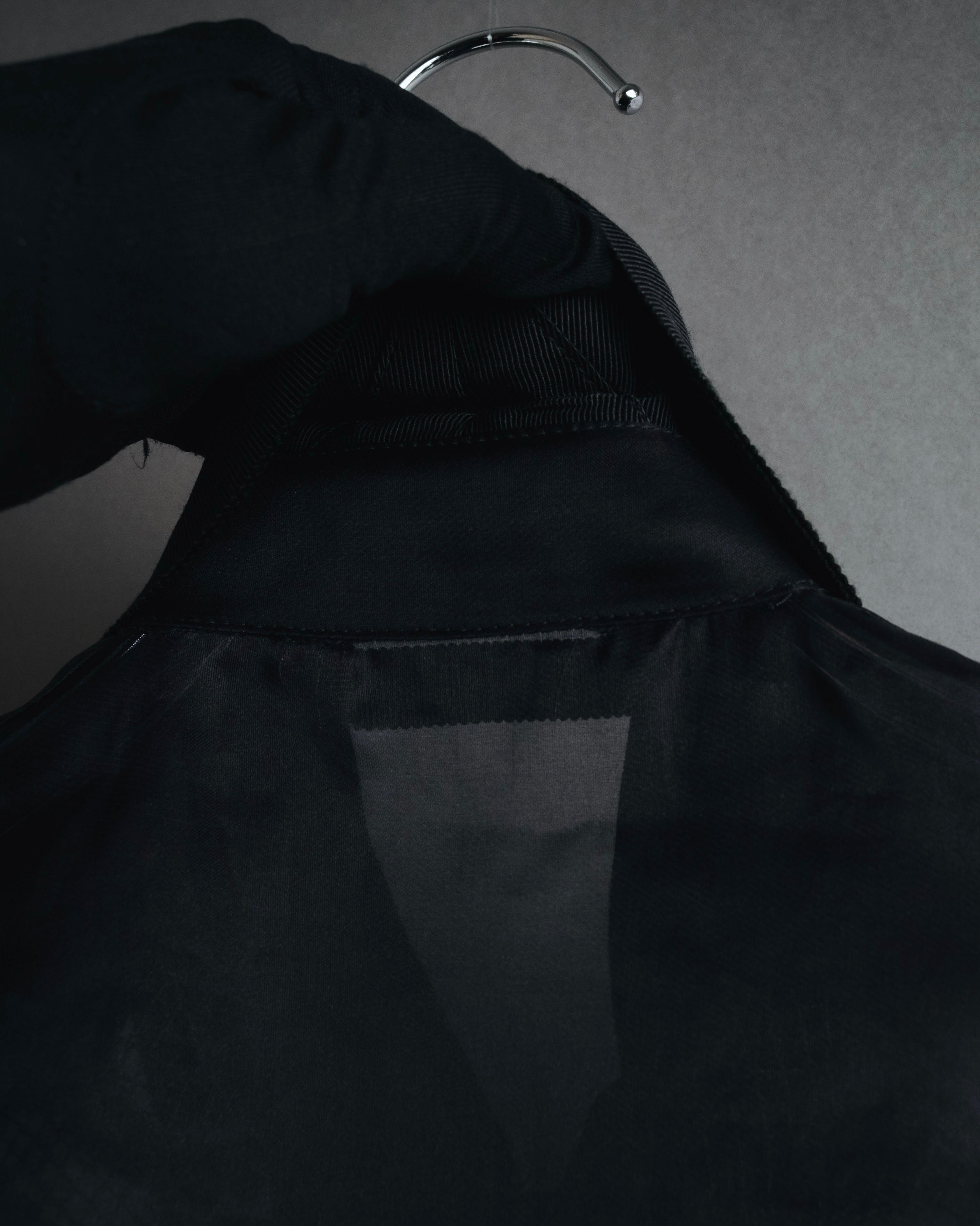 "LOEWE" 2014AW Sheer embroidered shirt