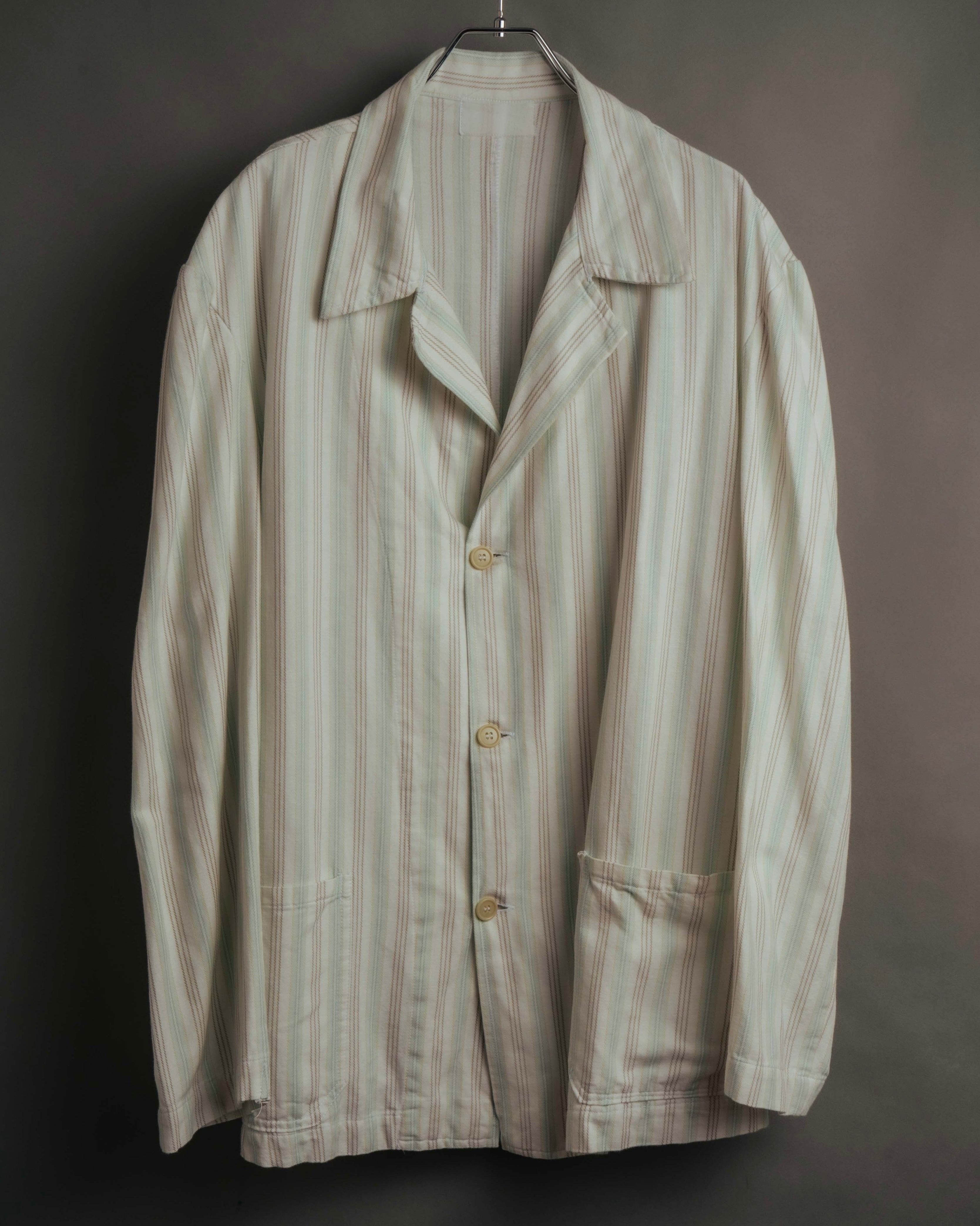 -MOOD Vintage Collections-
80’s-90’s Multi stripe relaxed jacket