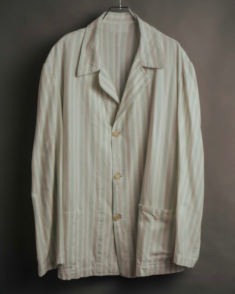 -MOOD Vintage Collections-
80’s-90’s Multi stripe relaxed jacket