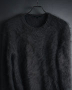 "GUCCI" 2010-11 angora blend brushed crewneck knit