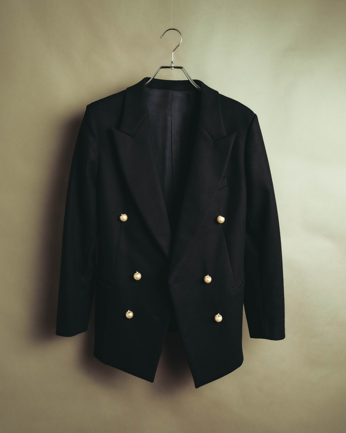 "CÉLINE" 10's Structured double-breasted blazer