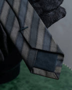 "COMME des GARCONS HOMME" Shadow stripe pattern necktie