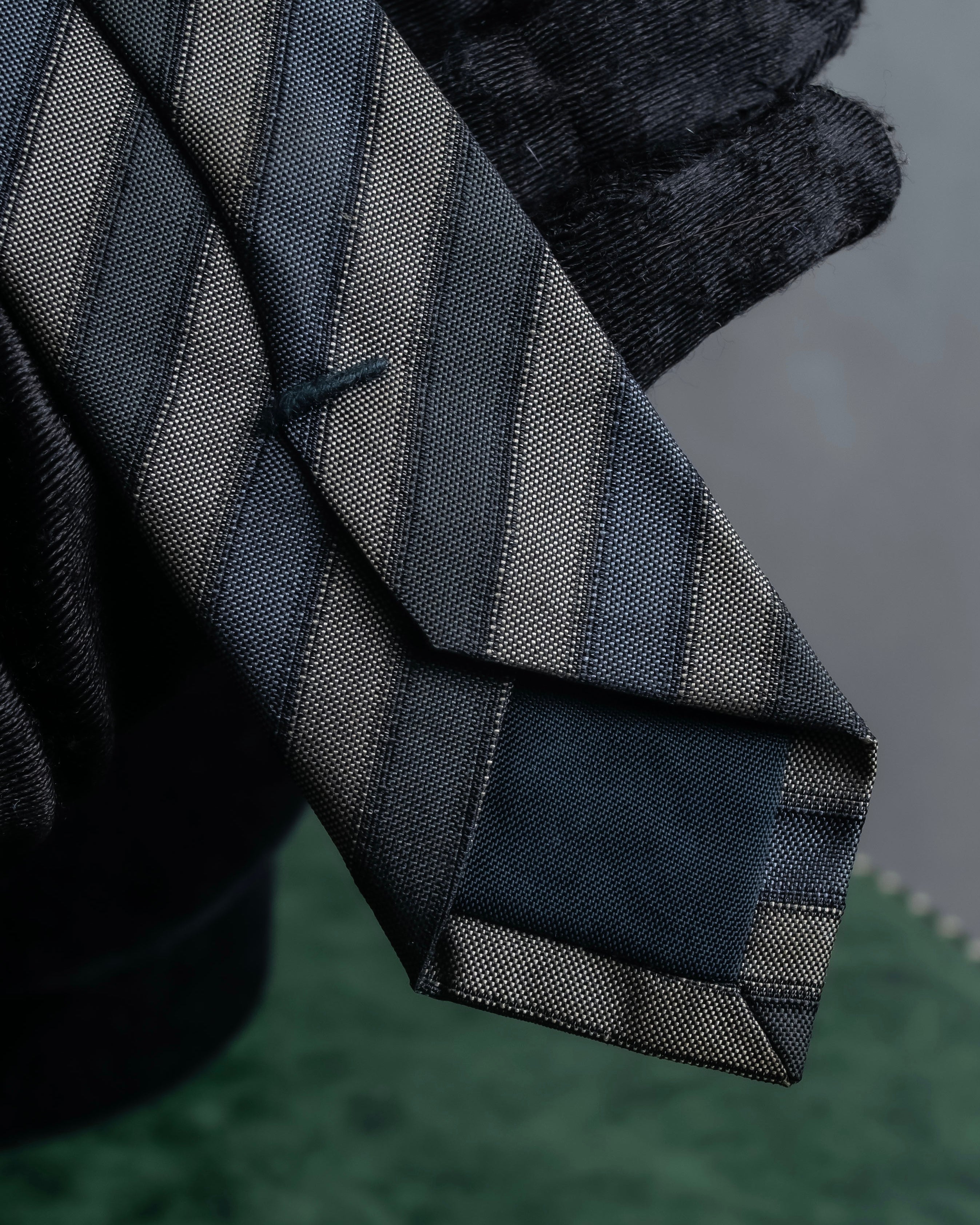 "COMME des GARCONS HOMME" Shadow stripe pattern necktie